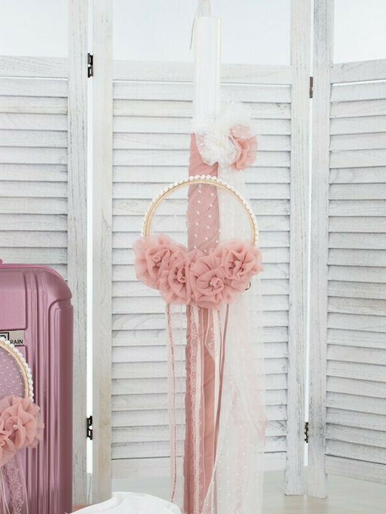 Makis Tselios Fashion Baptism Set with Flowers Theme