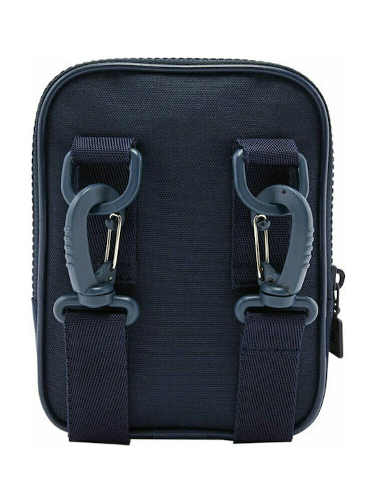 Ellesse Shoulder / Crossbody Bag Templeton with Zipper, Internal Compartments & Adjustable Strap Navy Blue