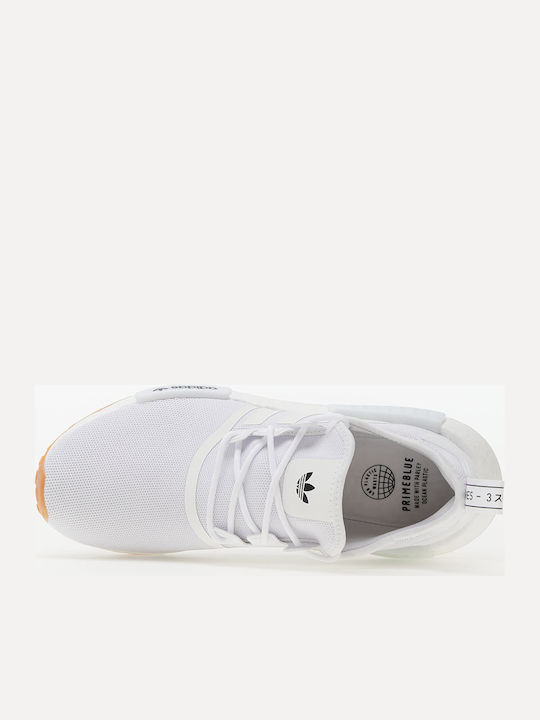 NMD_R1 Primeblue Herren Sneakers Cloud White / Gum