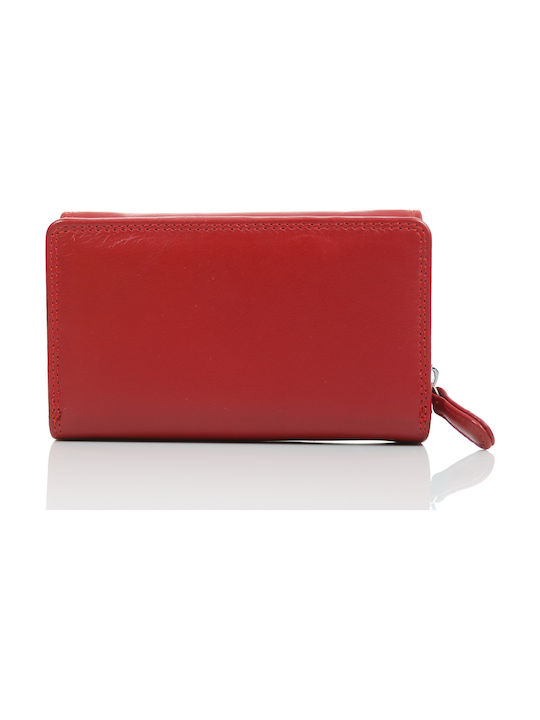 Kion Small Leather Women's Wallet Red