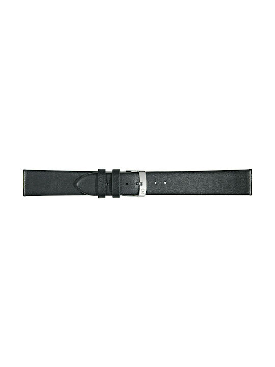 Morellato Micra Evoque Leather Strap Black 18mm