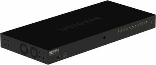 NetGear GSM4212p Managed L2 PoE+ Switch with 12 Gigabit (1Gbps) Ethernet Ports and 2 SFP Ports