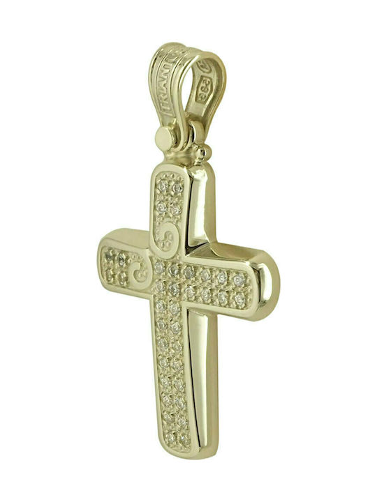 Triantos Women's Gold Cross 14K