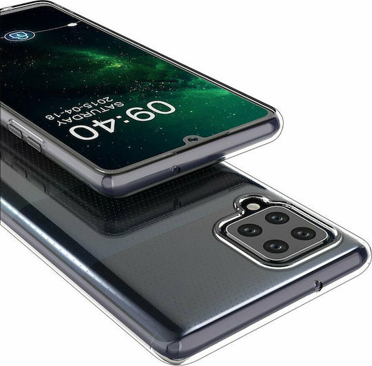 Hurtel Ultra Clear Gel Umschlag Rückseite Silikon 0.5mm Transparent (Galaxy A12)