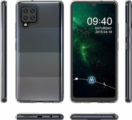 Hurtel Ultra Clear Gel Umschlag Rückseite Silikon 0.5mm Transparent (Galaxy A12)
