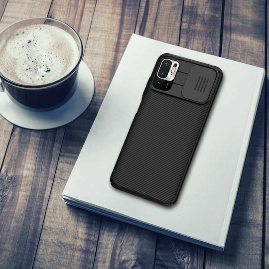 Nillkin CamShield Umschlag Rückseite Kunststoff 1.6mm Schwarz (Redmi Note 10 5G / Poco M3 Pro)