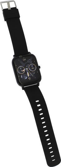 Awei H6 Smartwatch με Παλμογράφο (Μαύρο)