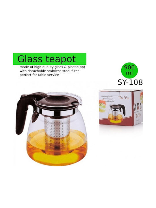 Teapot with Filter Glass Shangyixin 900ml