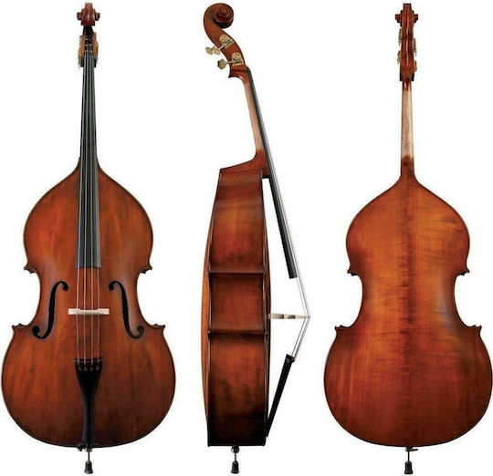 Gewa Double Bass Premium Line All Solid Version Size 3/4 4-String Acoustic Professional