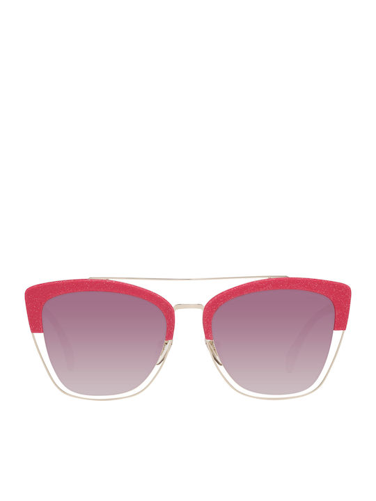 Police Women's Sunglasses with Pink Acetate Frame PL618 8FFX