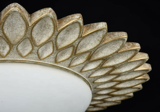 Maytoni Lamar Deckenleuchte 36,2 cm in Gold mit E14-Fassung