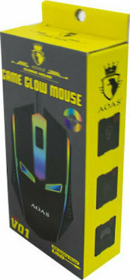 Aoas V01 RGB Gaming Mouse Black