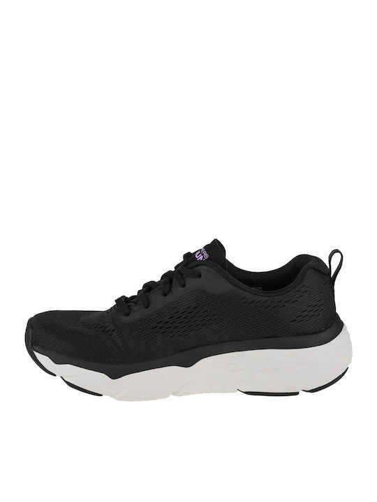 Skechers Max Cushioning Elite-Destination Point Γυναικεία Sneakers Μαύρα