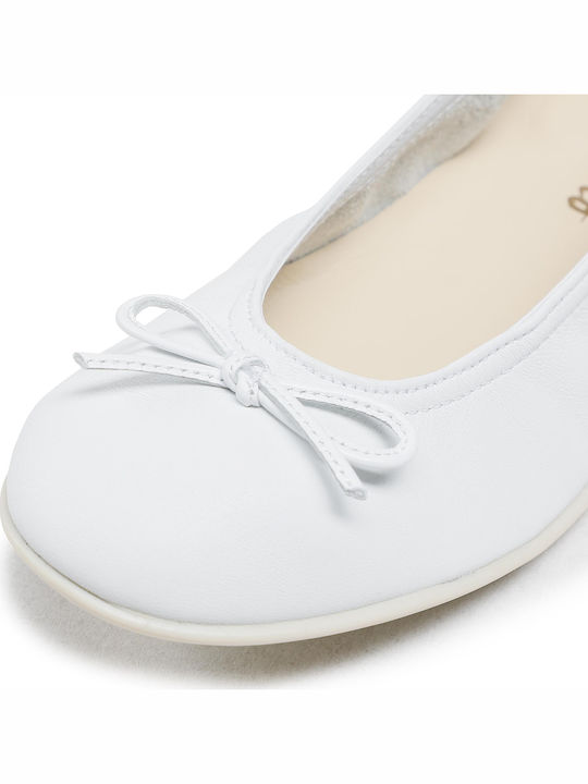 Kids Ballerinas Margot White