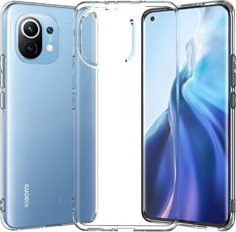 Hurtel Ultra Clear Gel Back Cover Silicone 0.5mm Transparent (Xiaomi Mi 11)