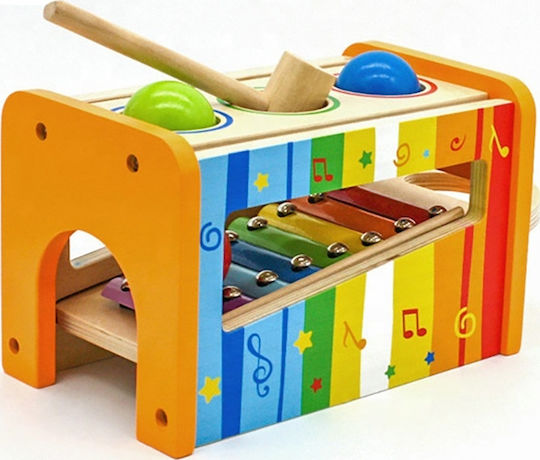 Eva Toys Wooden Metallophone for 3+ Years