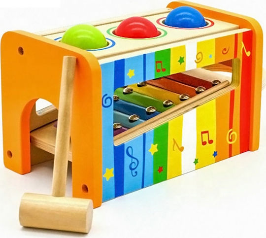 Eva Toys Wooden Metallophone for 3+ Years