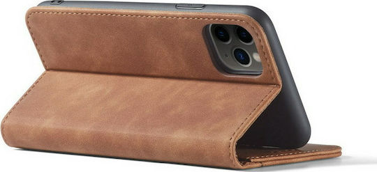Bodycell PU Leather Wallet Δερματίνης Καφέ (Huawei P Smart 2019)