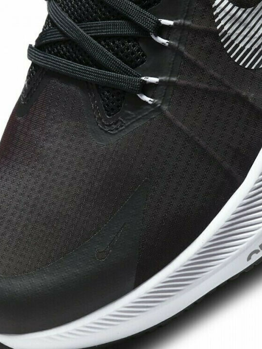 Winflo 8 Sport Shoes Running Black / White / Dark Smoke Grey