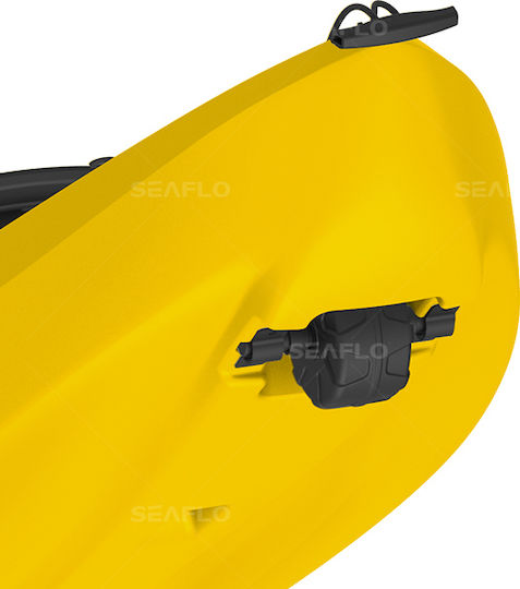 Seaflo Adult Kayak Sit in Sea Kayak 1 Person Yellow SEA-007