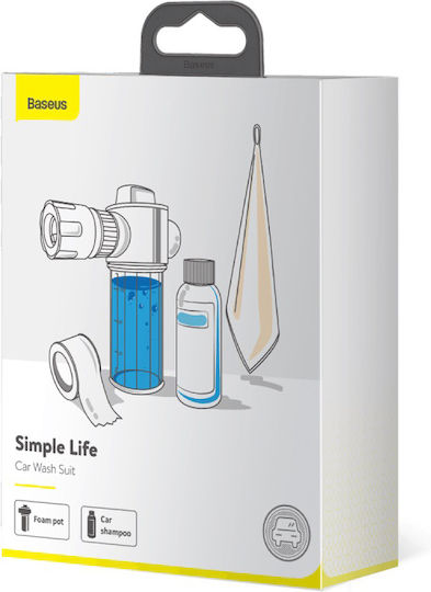 Baseus Wasser-Seifen-Mischbehälter Druckreiniger-Schaumdüse mit einer Kapazität von 60ml
