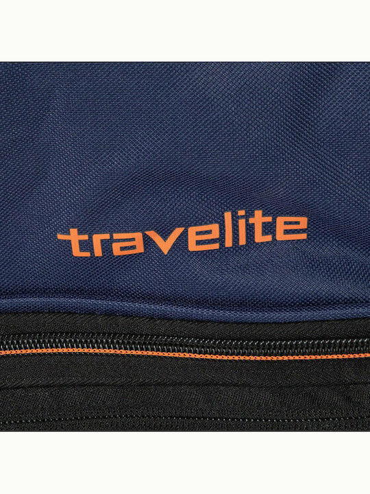Travelite Βαλίτσα Ταξιδίου Καμπίνας Υφασμάτινη Navy Μπλε με 2 Ρόδες Ύψους 55εκ.