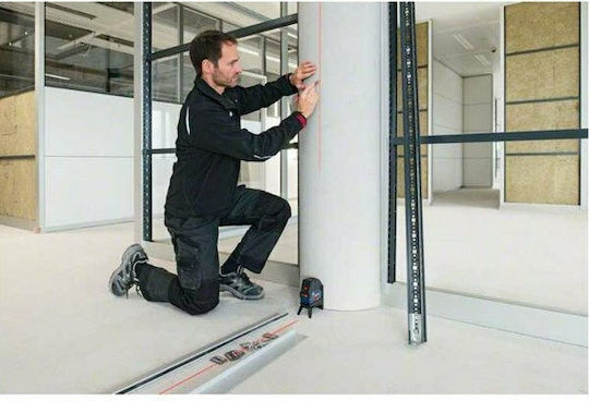 Bosch GCL 2-15 + RM 1 Self-leveling Linear Laser Level Red Beam 1.5V with Working Range 15m
