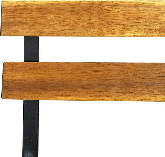 Καρέκλα Ζαππείου Ξύλινη Καφέ 2τμχ 40x46x85εκ.