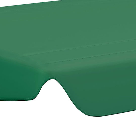vidaXL Πανί για Κούνια Πράσινο με Επίστρωση PVC 1.46x2.10m