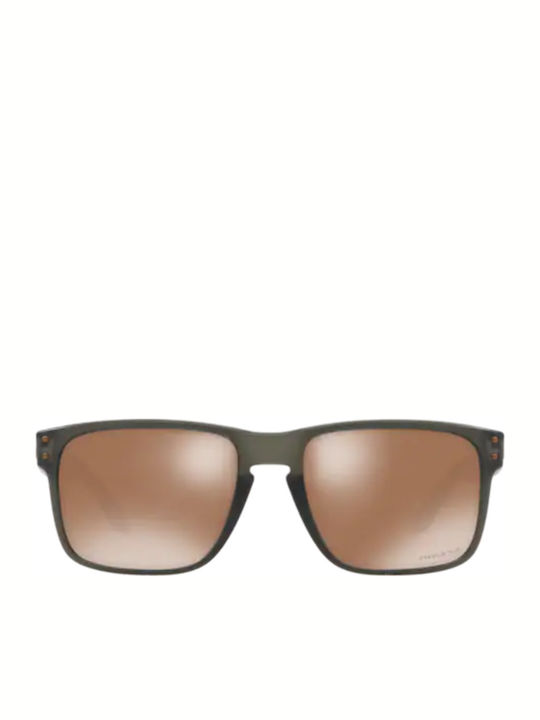 Oakley Holbrook Γυαλιά Ηλίου Πράσινα με Κοκκάλινο Σκελετό