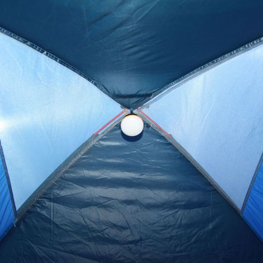 High Peak Monodome XL Camping Tent Igloo Blue 3 Seasons for 4 People 240x210x130cm