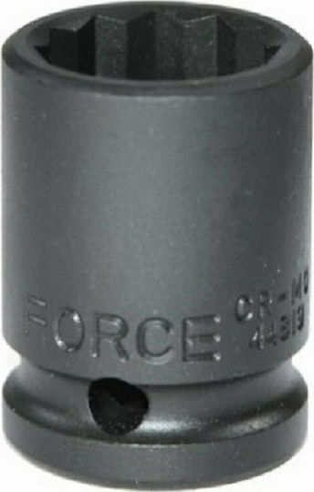 Force Socket Pneumatic Phillips with Square Drive 1/2" Diameter 24mm