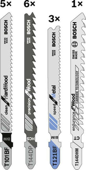 Bosch 2607011437 Blade for Metal and Wood 15pcs