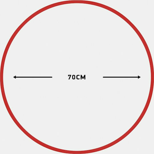 AMILA Red Rhythmic Gymnastics Hoop Ø70cm 280gr