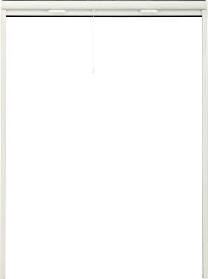 vidaXL Σίτα Παραθύρου Κάθετης Κίνησης Λευκή από Fiberglass 170x110cm 148720