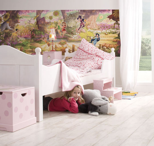 Komar Παιδική Ταπετσαρία Υφασμάτινη Tinkerbell and Friends Μ202xΥ73εκ.
