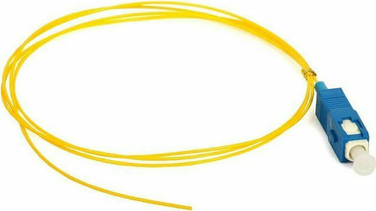 Fibertechnic Καλώδιο Οπτικής Ίνας 1m Κίτρινο