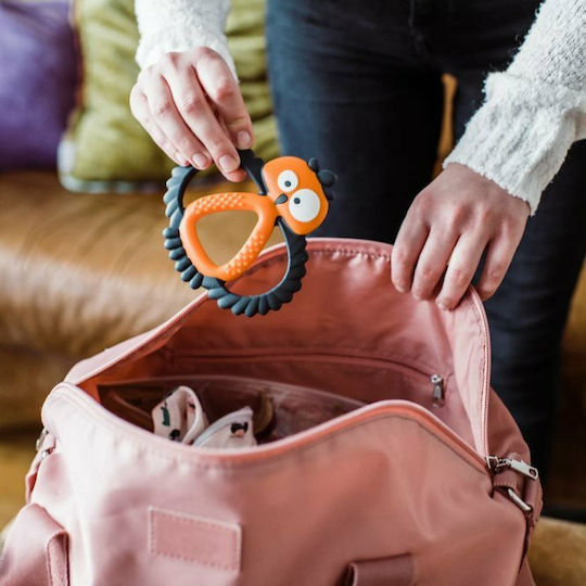 Tommee Tippee Owl Silicone Teething Ring for 3 m+