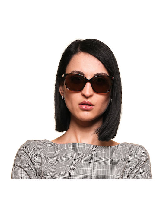 Rodenstock Γυναικεία Γυαλιά Ηλίου με Καφέ Ταρταρούγα Σκελετό και Καφέ Φακό R3298 B