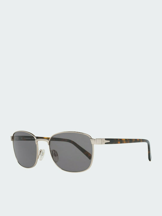Rodenstock Мъжки Слънчеви Очила с Метална Сребърна Рамка и Сиви Стъкла R1416 C