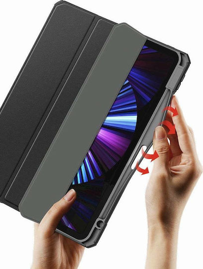 Dux Ducis Toby Flip Cover Δερματίνης / Πλαστικό Μαύρο (iPad Pro 2021 11")