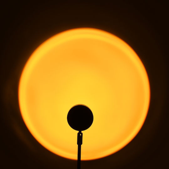 GloboStar Projector Διακοσμητικό Φωτιστικό Sun 180° LED Sunset 23x59εκ.