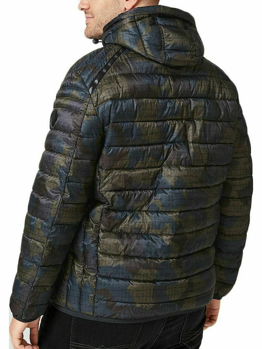 S.Oliver Men's Winter Puffer Jacket Navy Blue