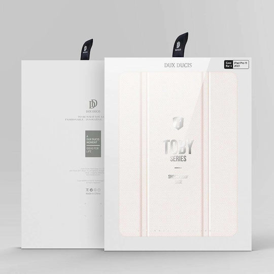 Dux Ducis Toby Flip Cover Ροζ (iPad Air 2020/2022)