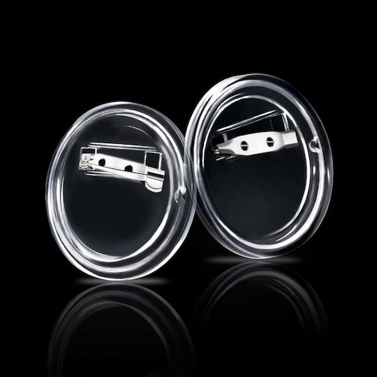 vidaXL Acrylic Brooch Pins 44 mm 100 Pieces