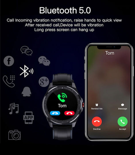 INTIME SN88 Smartwatch (Negru)