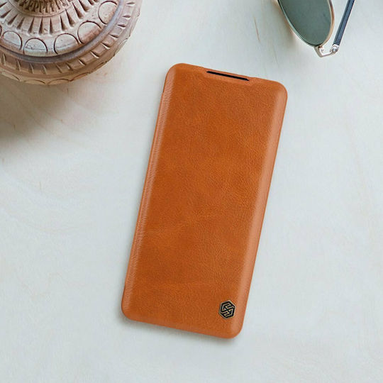 Nillkin Qin Book Piele artificială Maro (Xiaomi Mi 11)
