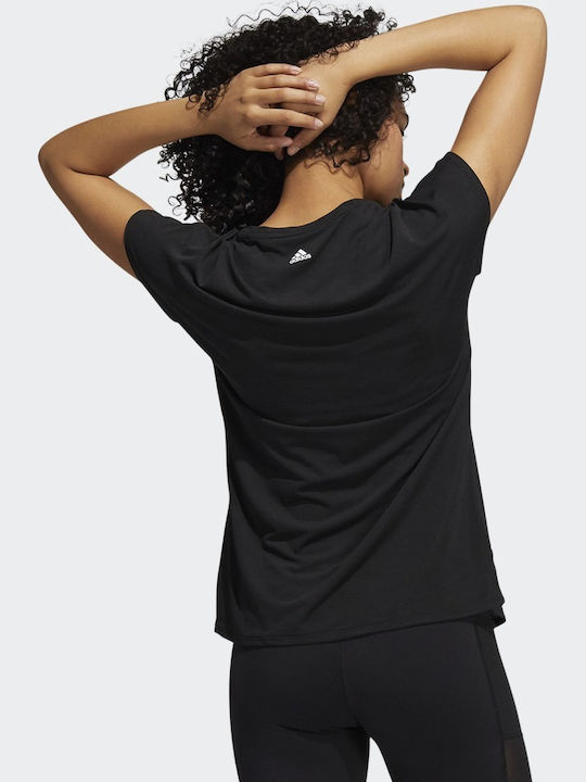 adidas 3 Stripes T-Shirt Black
