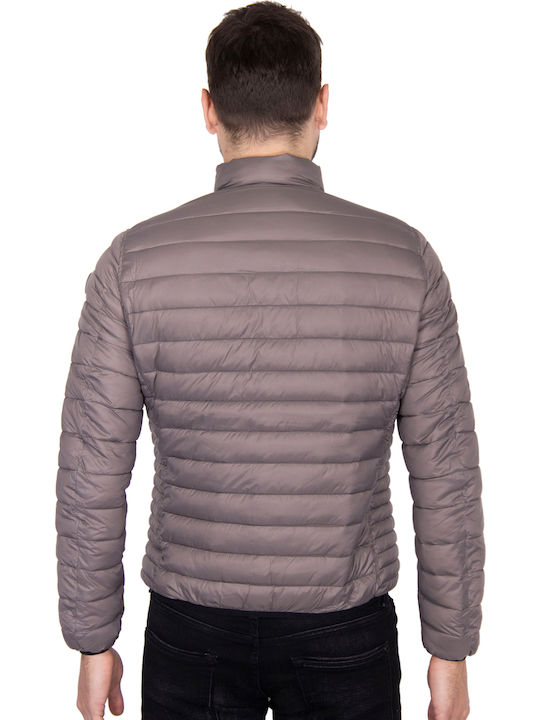 Winter Jacke Puffer Gray