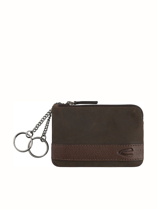 Camel Active Leather Wallet Key Holder Taipeh Brown